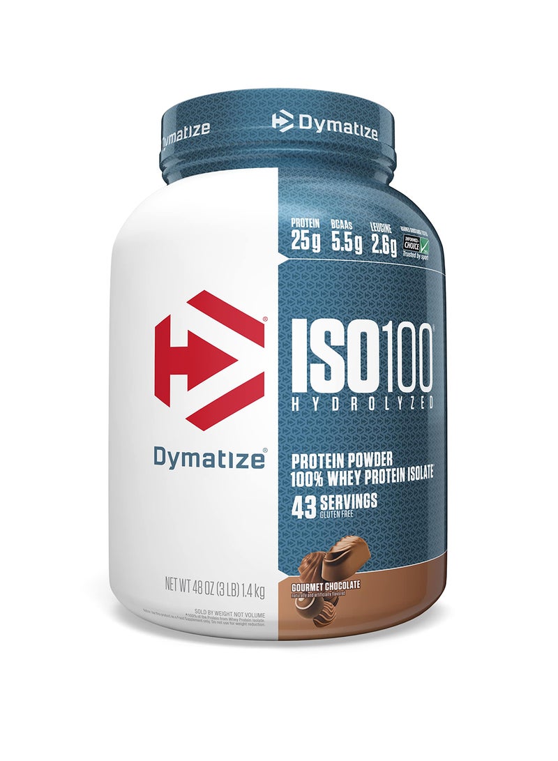 ISO 100 Gourmet Chocolate 3 lbs