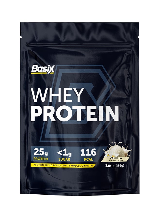 Basix - Whey Protein Vanilla Whip 1Lb - Image 1