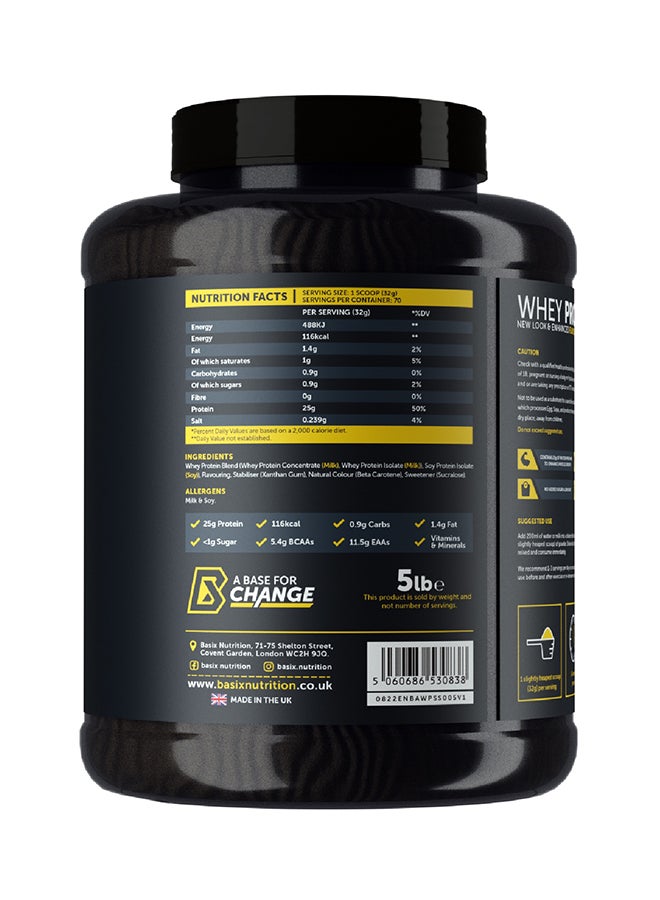 Basix - Whey Protein Strawberry Swirl 5Lb - Image 1