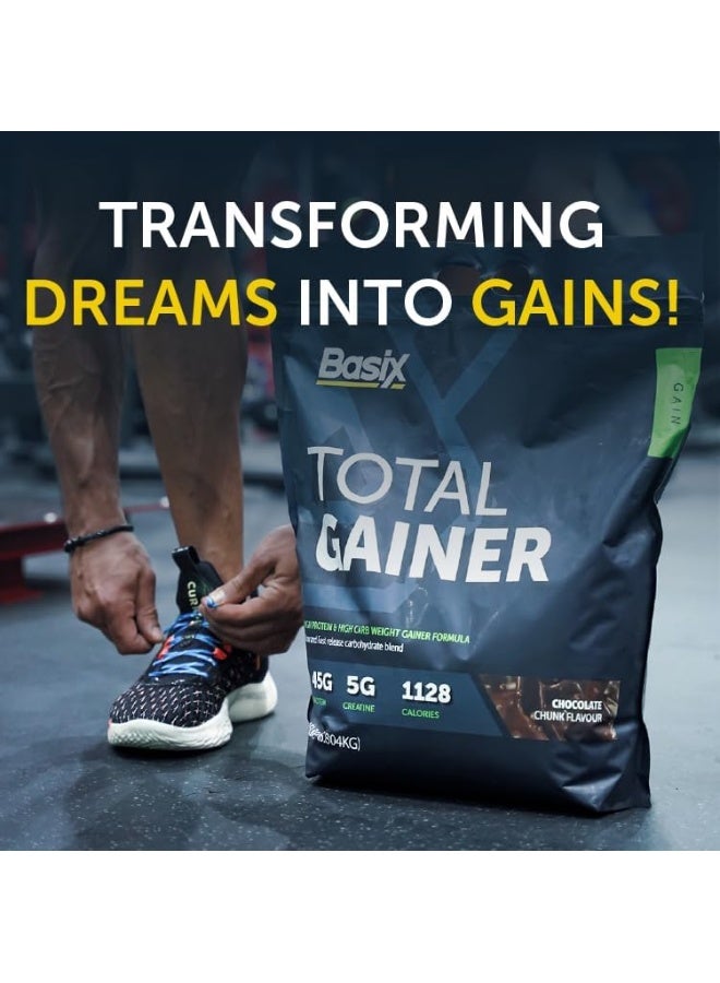 Basix - Total Gainer Vanilla Whip 15 Lb - Image 1