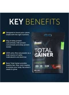 Basix Total Gainer Vanilla Whip 15 Lb  - Image 5