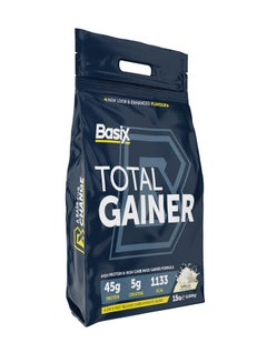 Basix Total Gainer Vanilla Whip 15 Lb  - Image 1