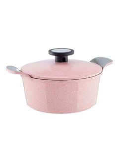Neoflam Granite Cooking Pot Pink 28cm  - Image 1