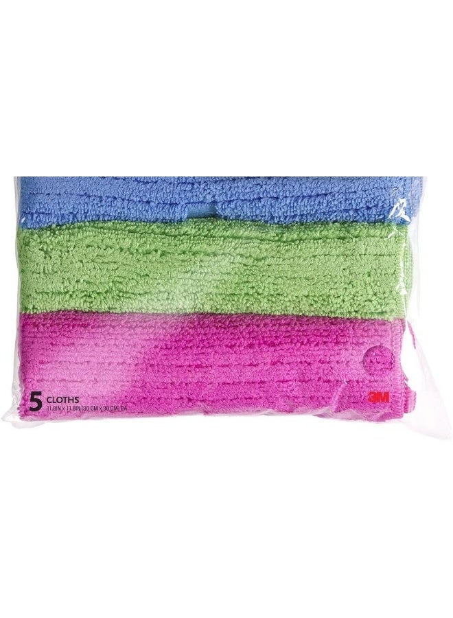 Scotch Brite Microfiber General Purpose Cleaning Cloth Multicolour  - Image 3