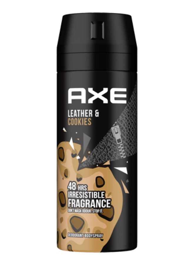 Axe - Body Spray for Men Leather & Cookies Black 150ml - Image 1