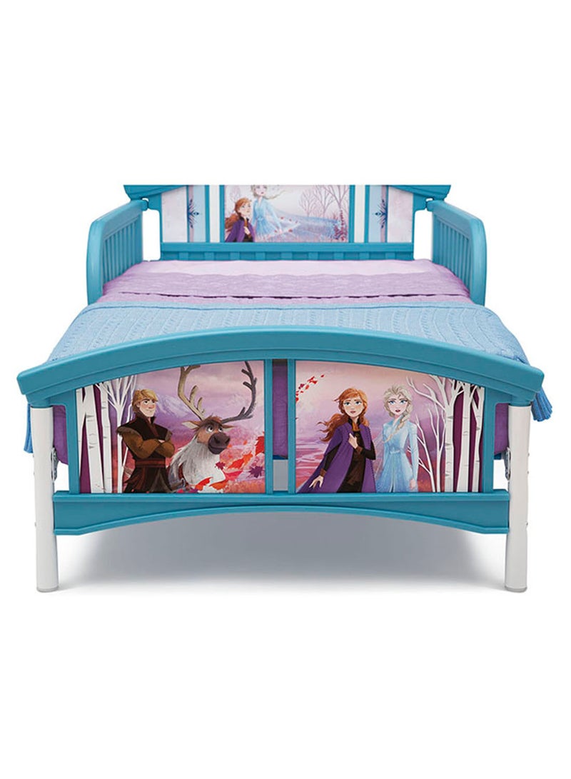 Delta CHILDREN - Frozen II Plastic Toddler Bed - Image 1