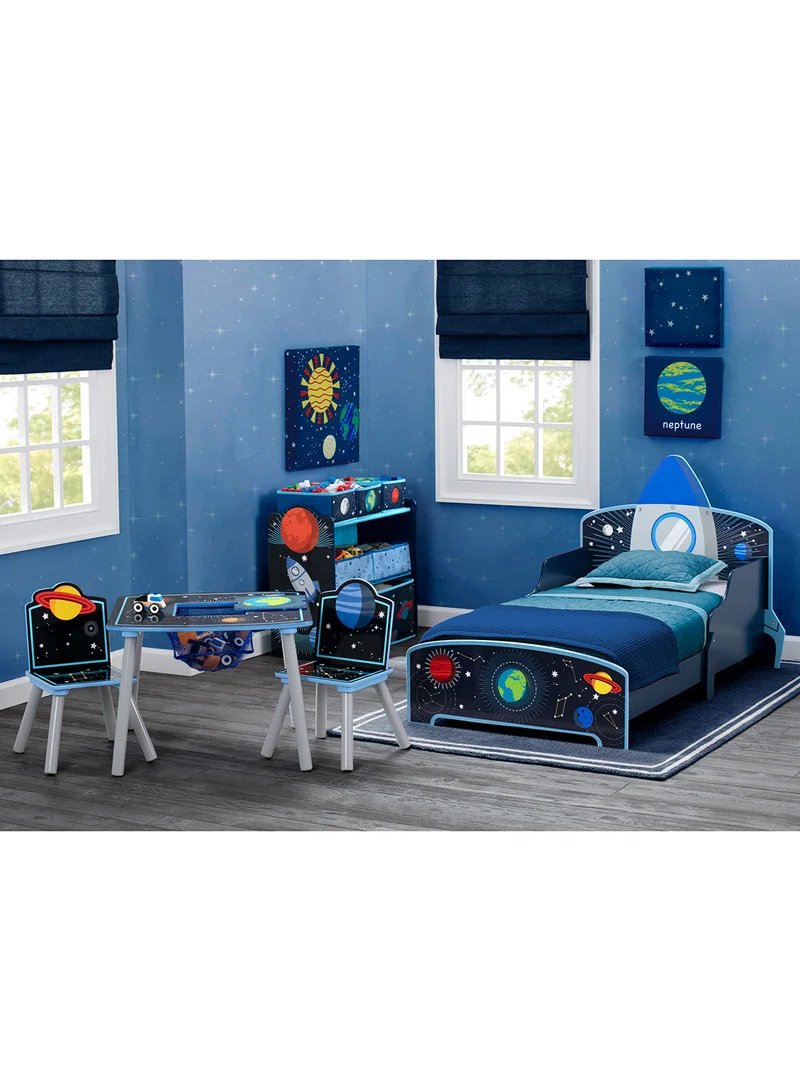 Delta CHILDREN Space Adventures Rocket Ship Wood Toddler Bed