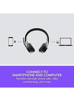 Logitech Zone Wireless Certified for Microsoft Teams Bluetooth Headset  - Image 2