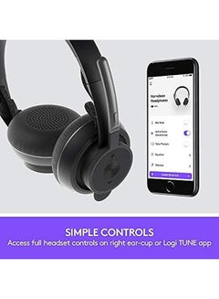 Logitech Zone Wireless Certified for Microsoft Teams Bluetooth Headset  - Image 3