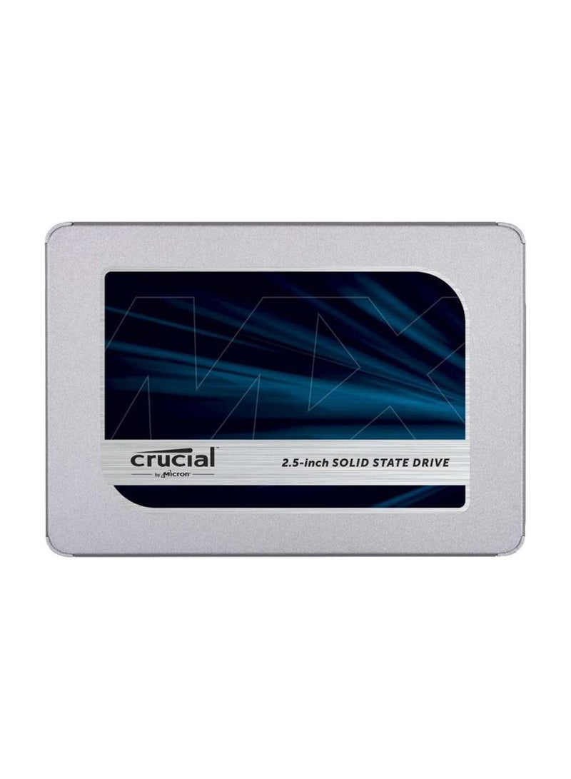 كروشيال محرك أقراص SSD ساتا MX500 مقاس 2.5 بوصة 7 مم (مع محول مقاس 9.5 مم) معدني  - Image 1