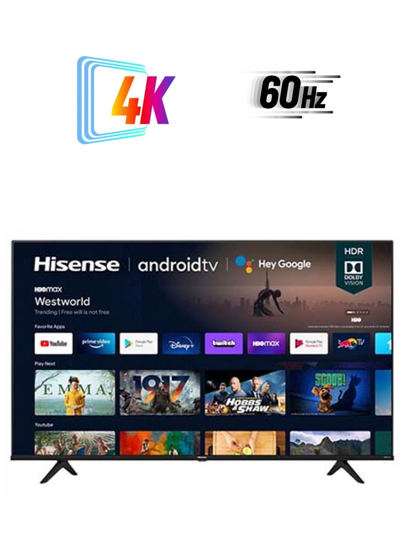 Hisense - 43" UHD Smart TV 43A62GS Black - Image 1
