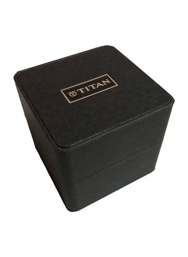 تيتان ساعة يد كاريشما بعقارب وقرص بلون أزرق طراز 1775YL02 للرجال - Image 4