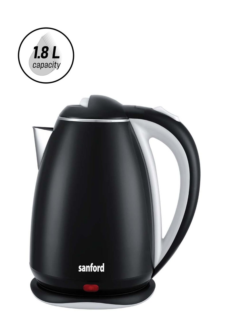 سانفورد غلاية كهربائية من الستانلس ستيل 1.8 L 1500 W SF3341EK-1.8L BS متعدد الألوان - Image 1