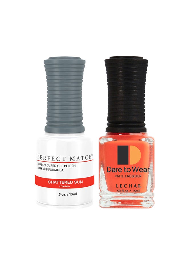 Lechat Soak Off Gel Nail Polish UV LED Gel Polish Vanilla Cream PMS290 Berry Sassy - Image 1