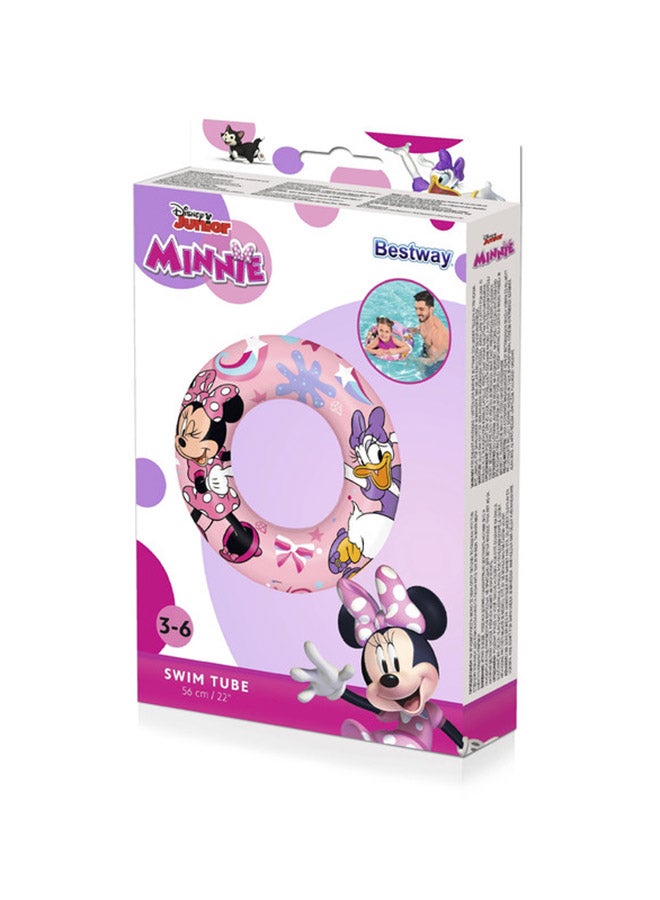 Bestway Mini Mouse Swim Ring 56cm - Image 1