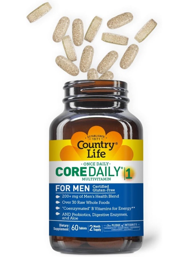 Country Life - Core Daily -1 for Men Tablets 60's - Image 1