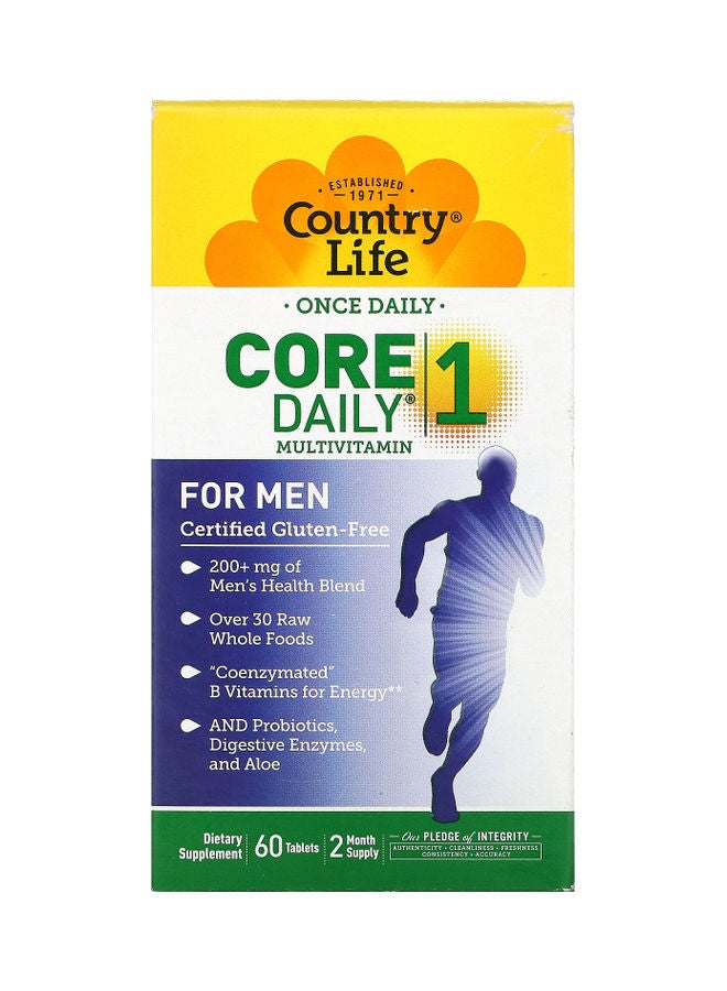 Country Life - Core Daily -1 for Men Tablets 60's - Image 1