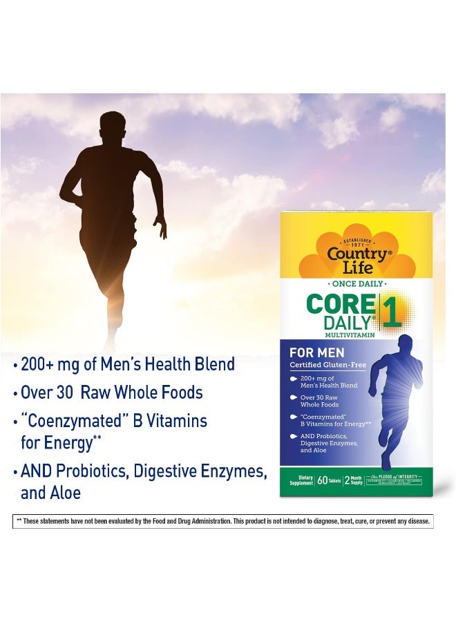 Country Life - Core Daily -1 for Men Tablets 60's - Image 1