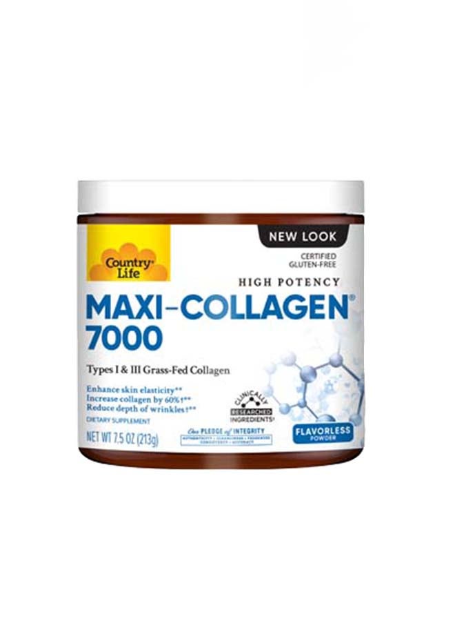 Country Life - Maxi-Collagen C & A + Biotin Powder 213 g - Image 1