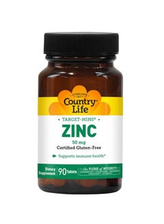 Country Life Zinc 50 mg 90 Tablets  - Image 1