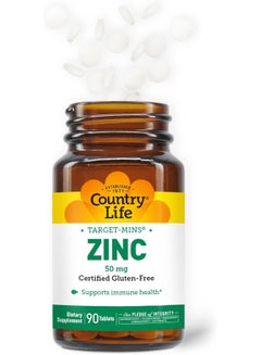 Country Life Zinc 50 mg 90 Tablets  - Image 3