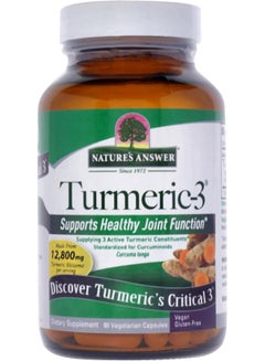 Turmeric-3 12,800 Mg Vegetarian Capsules 90'S - pnsku/N49147466A/45/_/1732554869/1d8f3fa0-7646-47a9-bda3-86319921afe8