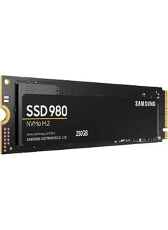 Samsung 980 SSD 250GB - M.2 NVMe Interface Internal Solid State Drive with V-NAND Technology Up to 3,500 MB/s sequential read and 3,000 MB/s write (MZ-V8V250BW) 250 GB 250 GB 