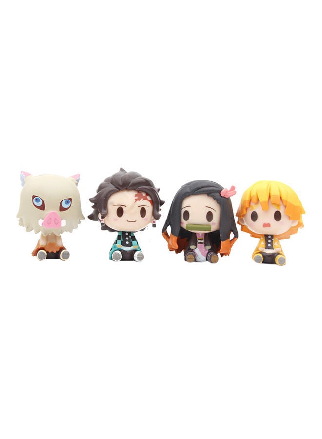 4-Piece Demon Slayer Series Figures - Image 1