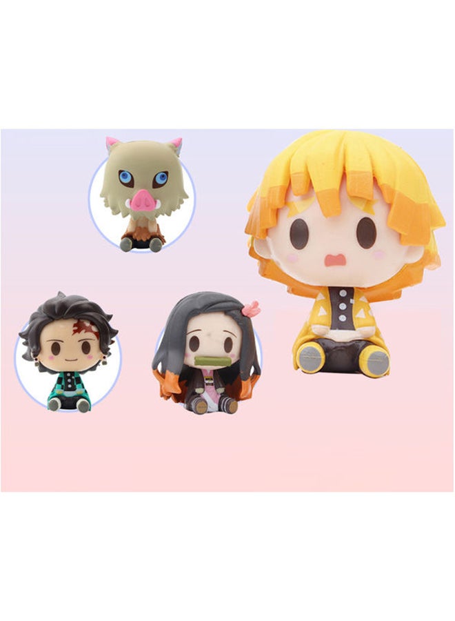 4-Piece Demon Slayer Series Figures - Image 2