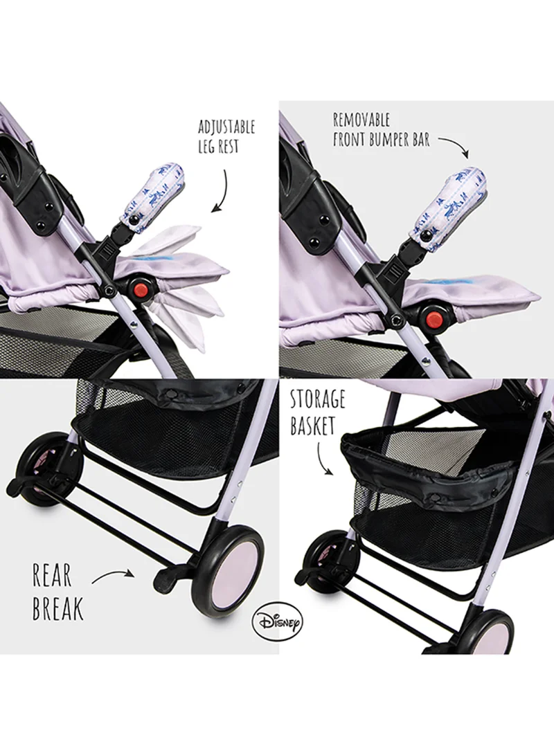 Disney Minnie Mouse Lightweight Adventure Stroller With Storage Cabin