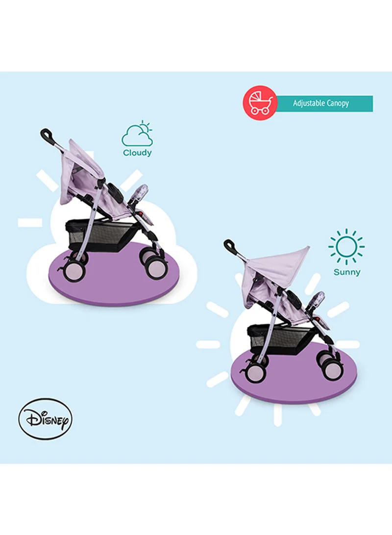 Disney Minnie Mouse Lightweight Adventure Stroller With Storage Cabin