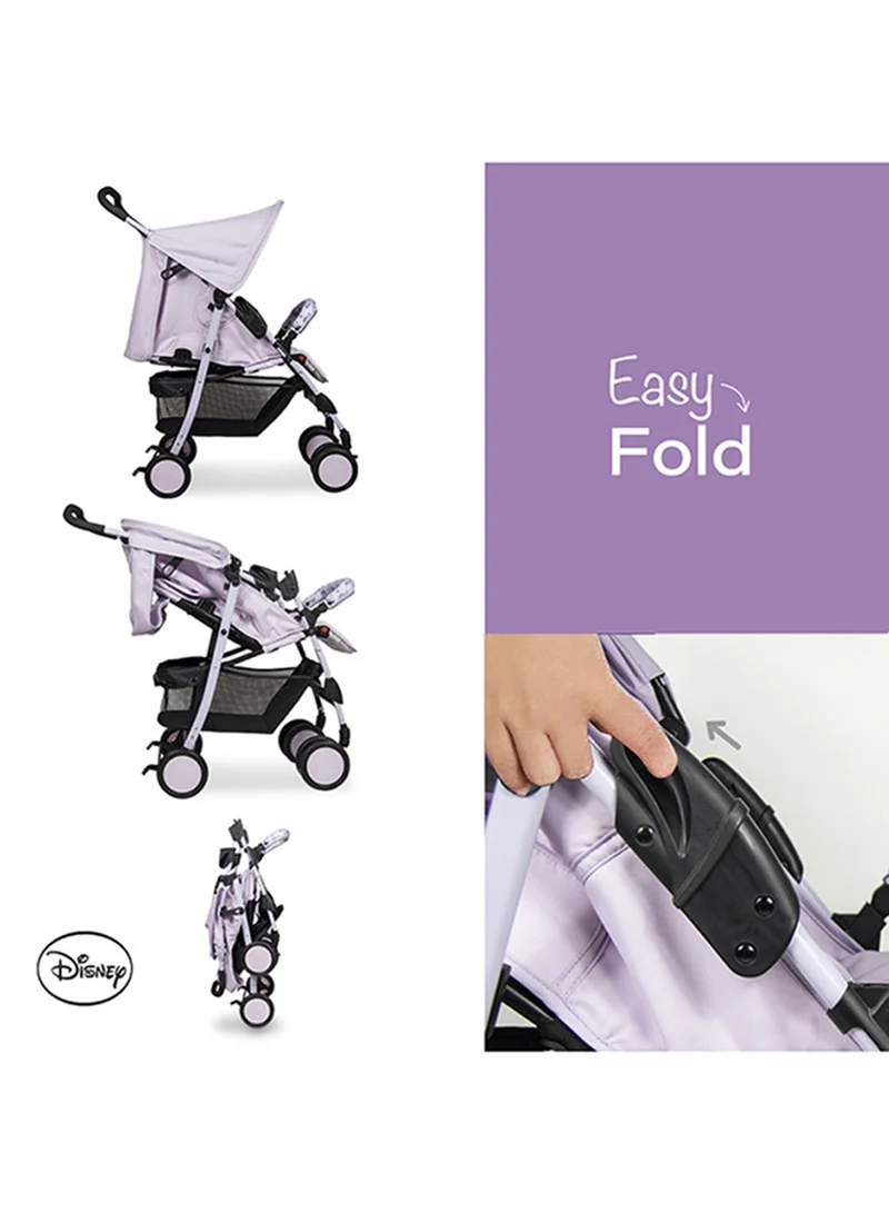 Disney Minnie Mouse Lightweight Adventure Stroller With Storage Cabin