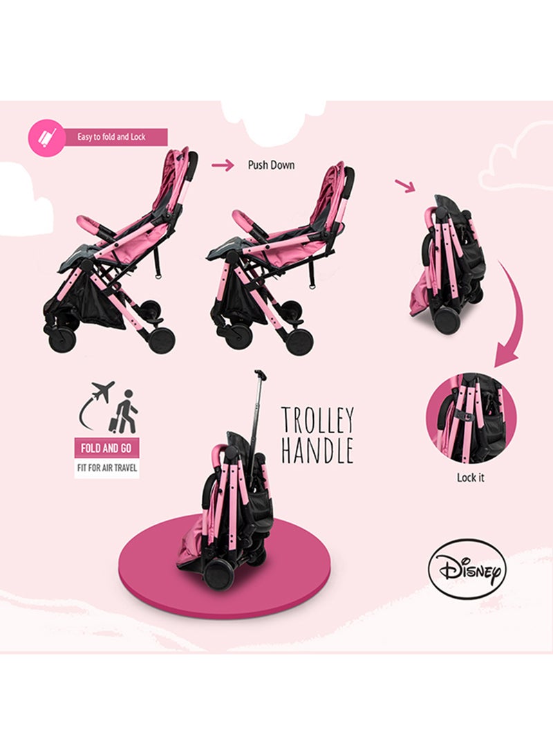 Princess Travel Stroller With Storage Basket - pnsku/N49172096A/45/_/1724247246/45868315-d1a7-477f-8786-1fcbd5e5a952