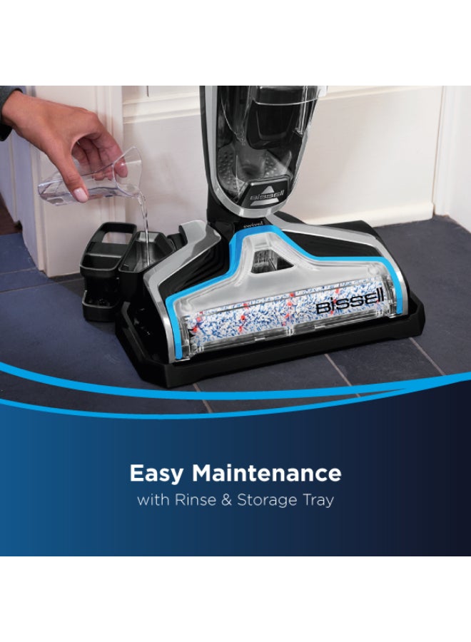 Bissell Crosswave Advanced Pro 2223E Multi-Surface Wet & Dry Vacuum Cleaner, Pet Hair Removal, Smart Clean Technology, Ideal For Hard Floors & Area Rugs | 2-Year Warranty 0.26 L 560 W 2223E Black/Blue/Silver  - Image 4