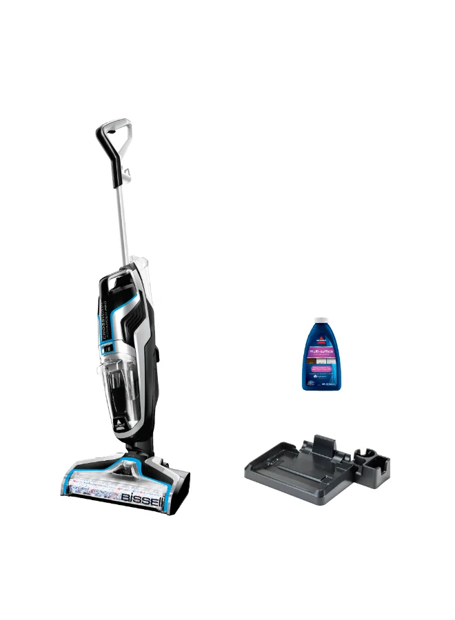 Bissell Crosswave Advanced Pro 2223E Multi-Surface Wet & Dry Vacuum Cleaner, Pet Hair Removal, Smart Clean Technology, Ideal For Hard Floors & Area Rugs | 2-Year Warranty 0.26 L 560 W 2223E Black/Blue/Silver