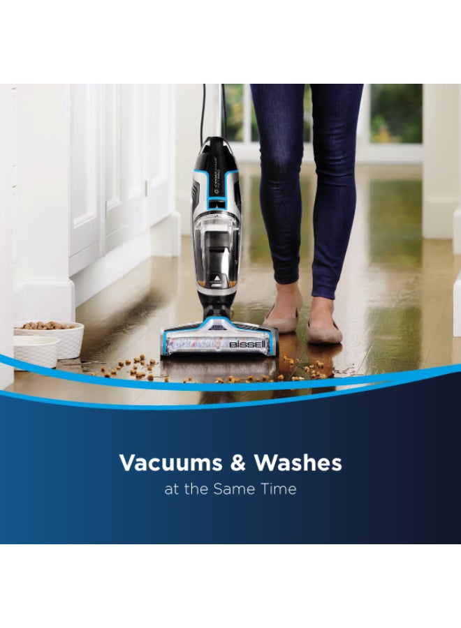 Bissell Crosswave Advanced Pro 2223E Multi-Surface Wet & Dry Vacuum Cleaner, Pet Hair Removal, Smart Clean Technology, Ideal For Hard Floors & Area Rugs | 2-Year Warranty 0.26 L 560 W 2223E Black/Blue/Silver - Image 2