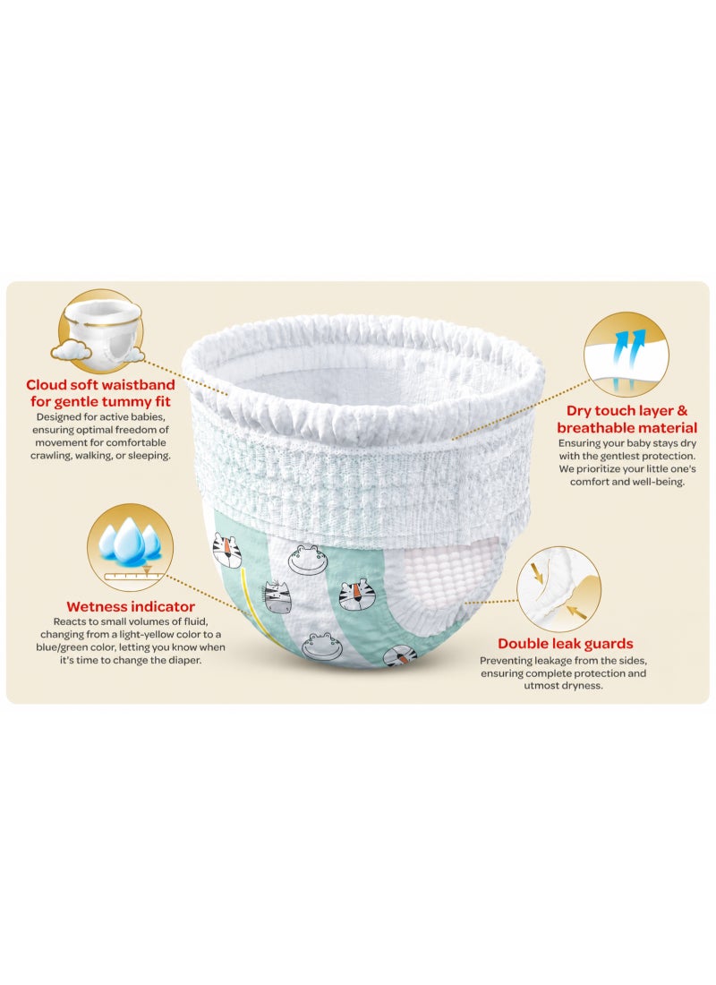 HUGGIES Extra Care Baby Diapers, Size 5, 12 - 22 Kg, 180 Count (60 x 3) - Mega Pack, Gental Skin Care, Dermatologist Approved - Image 3