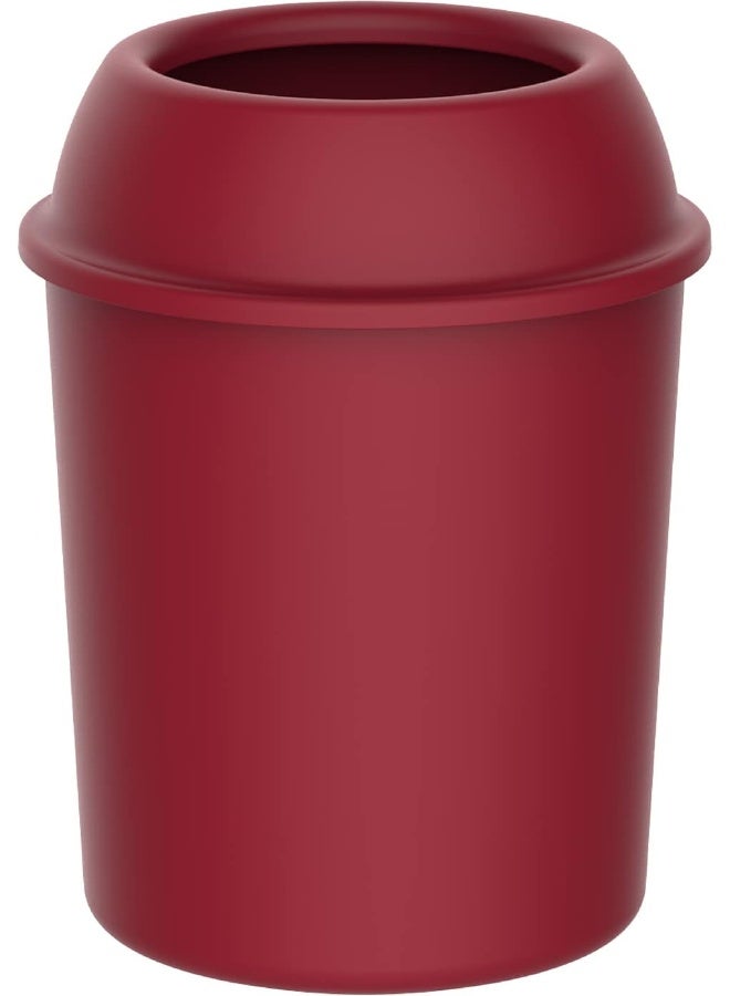 Cosmoplast Round Dustbin Cmp-plastic Dark Red 5.0Liters  - Image 2