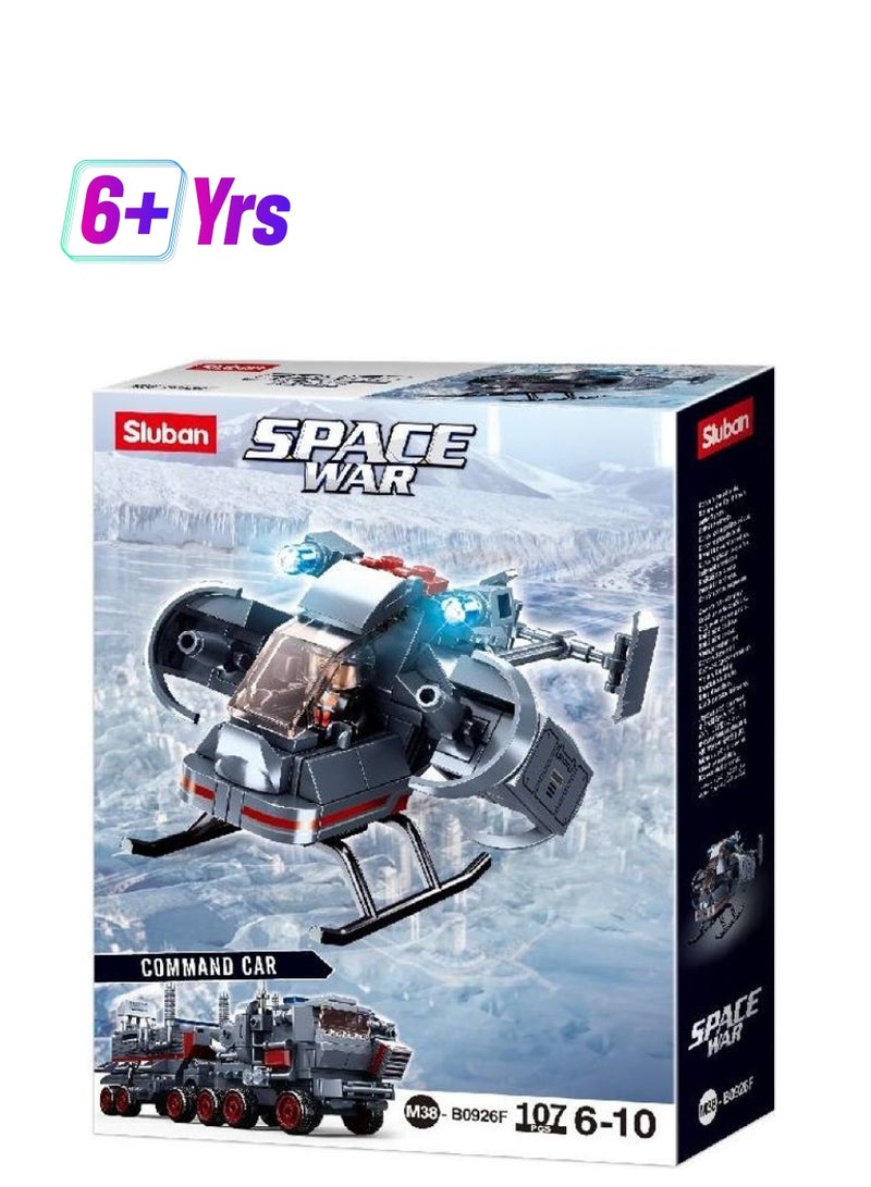 Sluban M38-B0926F 107-Piece Air Patrol Toy 107 6+ Years - Image 1