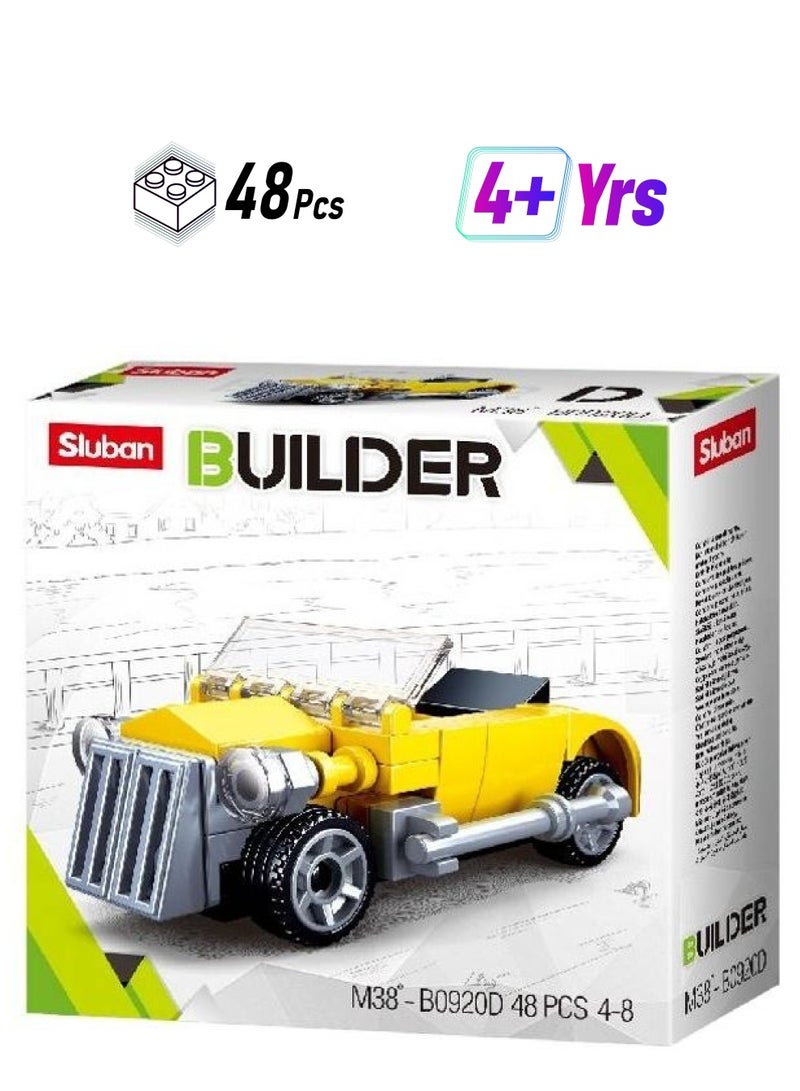 Sluban M38-B0920D 48-Piece Cube Builder Toy 48 4+ Years - Image 1