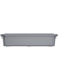 Cosmoplast 15L Lockbox L 51 X W 38.5 X H 11 Cm for Storage (Grey) Grey 15.0Liters  - Image 4