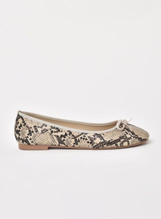 Snake Print-Beige
