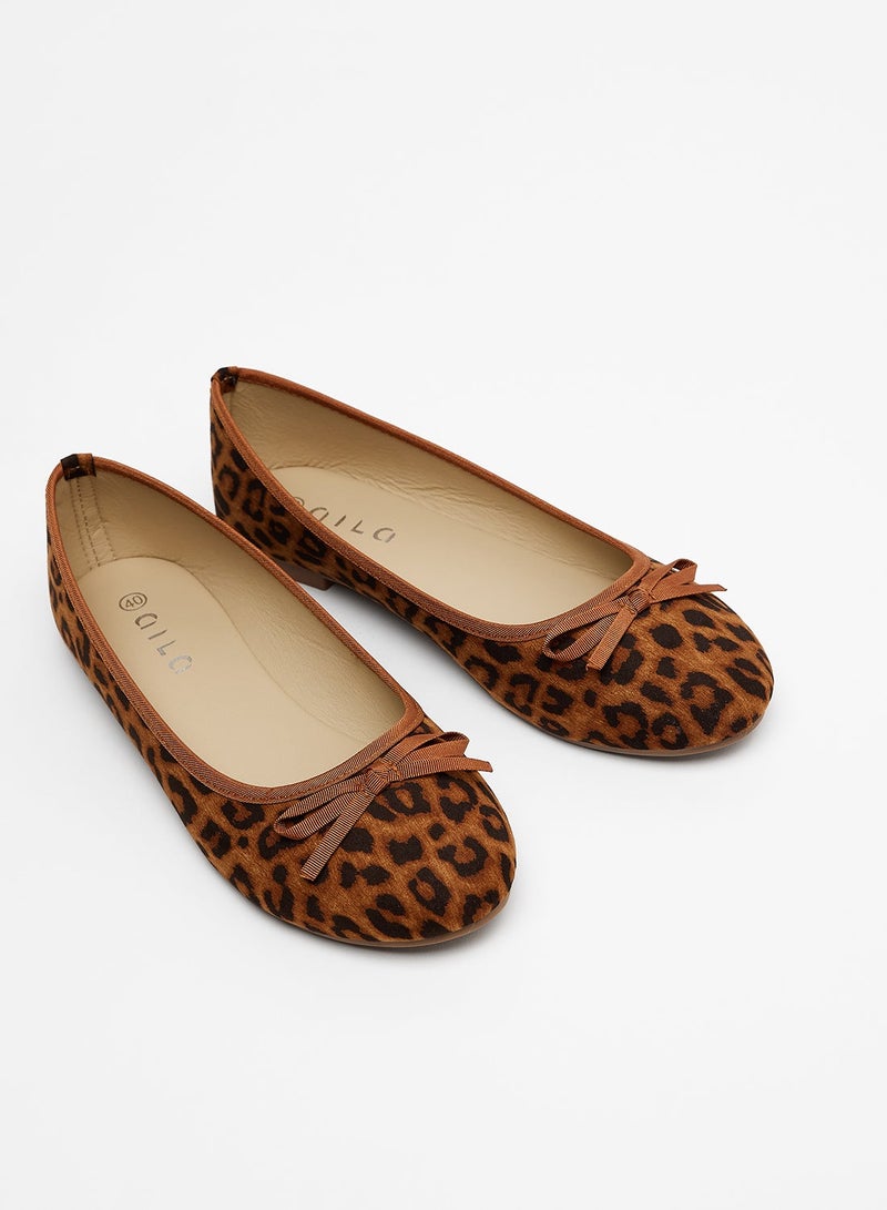 Aila - Dyed Ballerina Leopard-Brown1 - Image 1