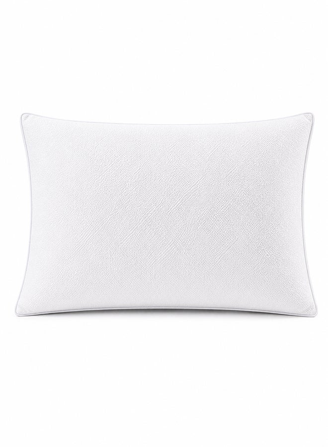 Hotel Linen Klub Non Woven Home Essential Pillow Cotton White 48x74cm - Image 1