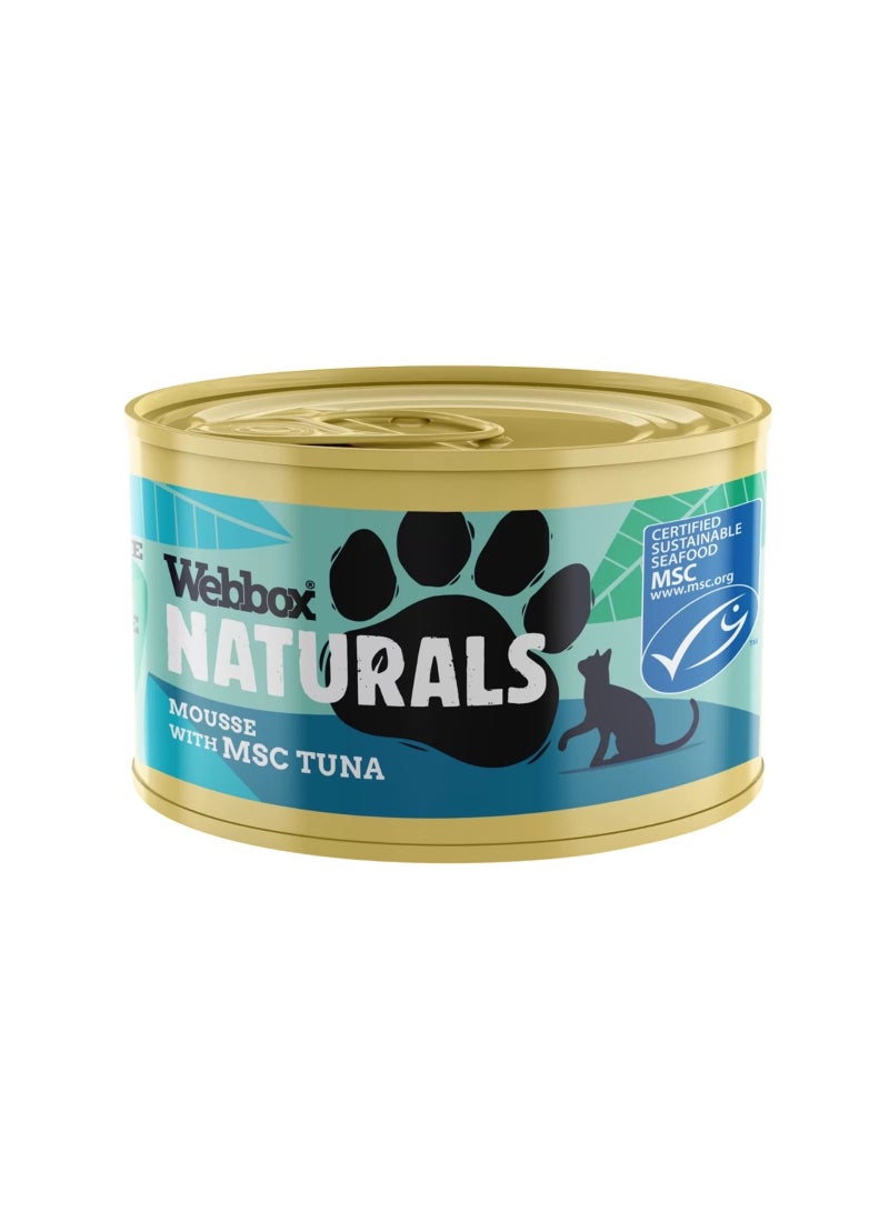 Webbox Natural Mousse Tuna 85grams  - Image 1