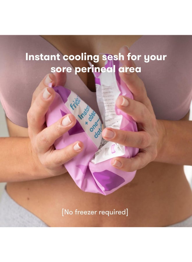 عبوة مكونة من 8 قطع - 2 في 1 من وسادات ماكسي ثلج العجان الماصة بعد الولادة - Image 3