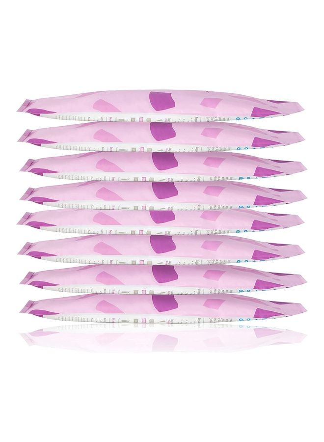 عبوة مكونة من 8 قطع - 2 في 1 من وسادات ماكسي ثلج العجان الماصة بعد الولادة - Image 5