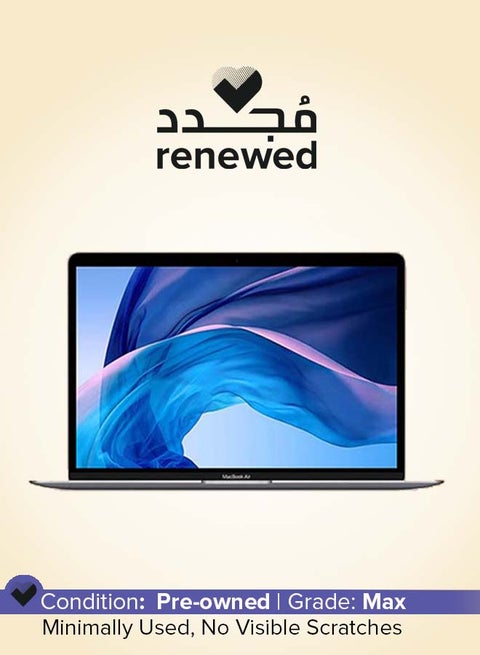 Renewed - Macbook Air (New 2020) Laptop With 13-Inch Display, Apple M1 Chip with 8-Core Processor and 8-core Graphics/8GB RAM/512GB SSD/English Keyboard Space Grey