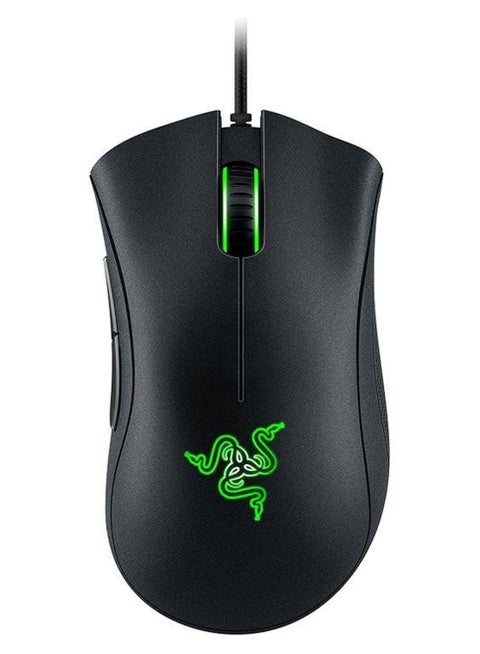 DeathAdder Essential Gaming Mouse with 6,400 DPI Optical Sensor - Black