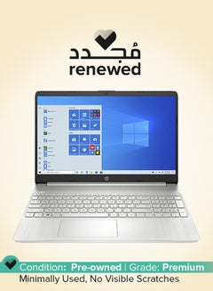 إتش بي Renewed - 15s-eq2001ne DDR4-SDRAM Notebook With 15.6-Inch Display, AMD Ryzen 5 Processor/8GB RAM/512GB SSD/Windows 10 Home English Silver  - Image 1